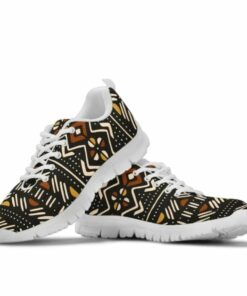 African Culture Coffee Bogolan Sneakers