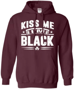 African Hoodie - Kiss Me I'm Black Hoodie