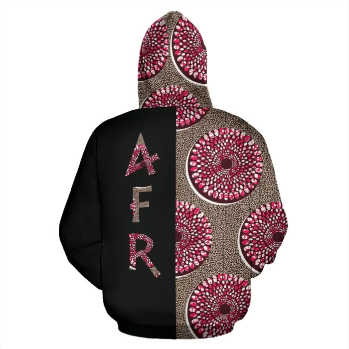 African Hoodie – Ankara Cloth Reborn Nsubra The Half Hoodie