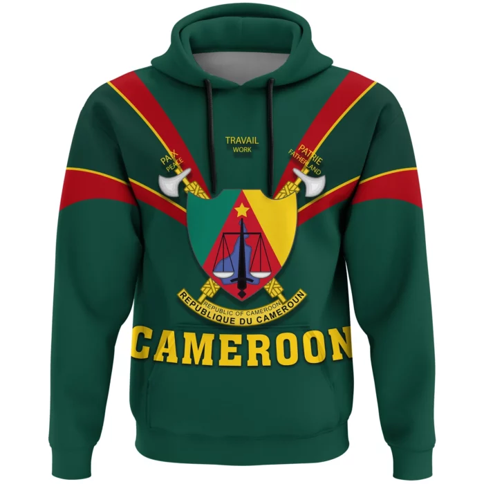 African Hoodie – Cameroon Tusk Style Hoodie