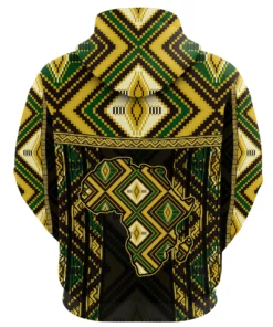 African Hoodie - Noble Akokobaatan Kente Hoodie