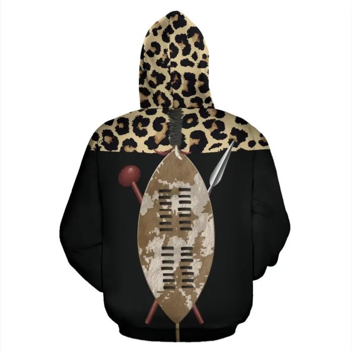 African Hoodie – Zulu Warrior Costume Hoodie