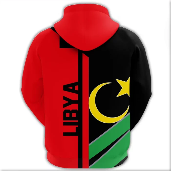 African Hoodie – Libya Half Concept Hoodie