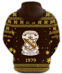 African Hoodie - Sigma Phi Rho Xmas Motto Hoodie