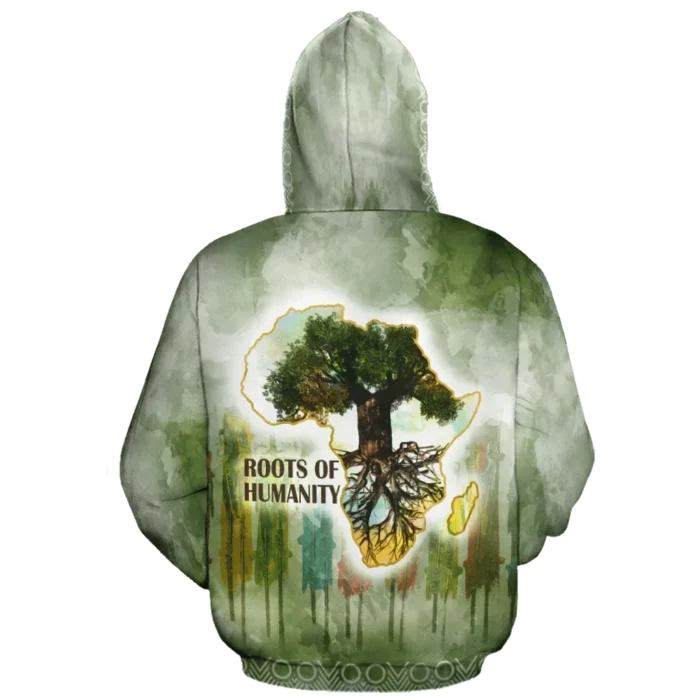 African Hoodie – Roots Of Humanity Hoodie