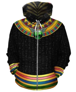 African Hoodie - Bastet Cosplay Fleece All-Over Hoodie