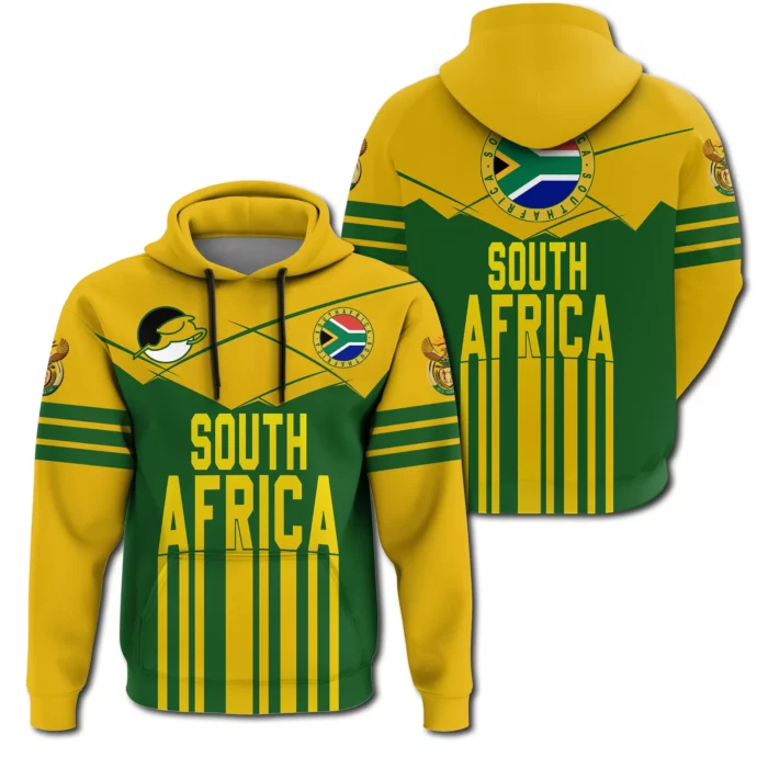 African Hoodie – Sport South Africa Springbok Hoodie