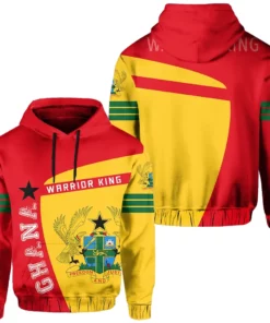 African Hoodie – Ghana Sport Premium Style Hoodie