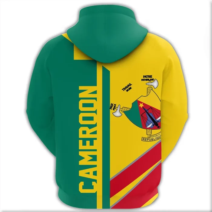 African Hoodie – Cameroon Half Concept Hoodie