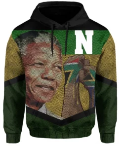 African Hoodie - South Africa Nelson Mandela Freedom Day Hoodie