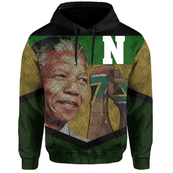 African Hoodie – South Africa Nelson Mandela Freedom Day Hoodie