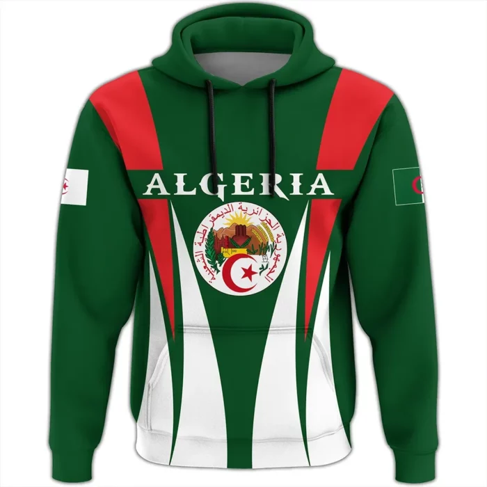 African Hoodie – Algeria Apex Style Hoodie