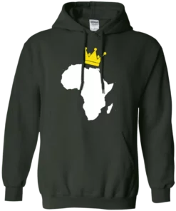 African Hoodie - Africa Crown Hoodie