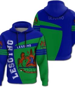 African Hoodie – Lesotho Hoodie Sport Premium Hoodie