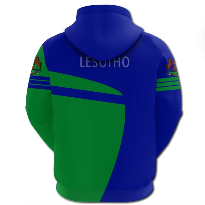 African Hoodie – Lesotho Hoodie Sport Premium Hoodie