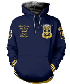 African Hoodie - Freemasonry Prince Hall Hoodie