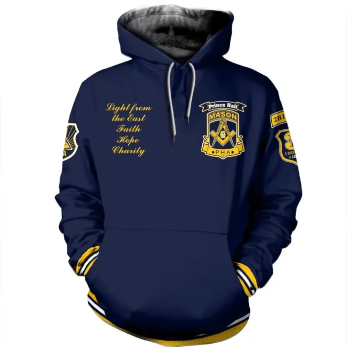 African Hoodie – Freemasonry Prince Hall Hoodie