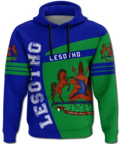 African Hoodie - Lesotho Hoodie Sport Premium Hoodie