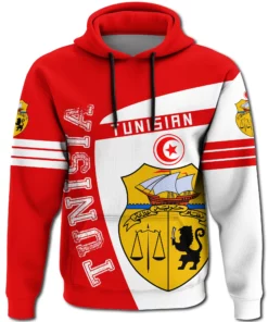 African Hoodie - Tunisia Hoodie Sport Premium Hoodie