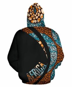 African Hoodie - Ankara Cloth Iremoje for Ogundele Circle Style Hoodie