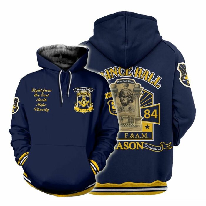 African Hoodie – Freemasonry Prince Hall Hoodie