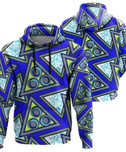 African Hoodie – Ankara Mendi Hoodie