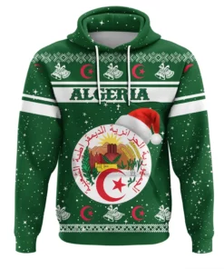 African Hoodie - Algeria Hoodie Christmas Hoodie