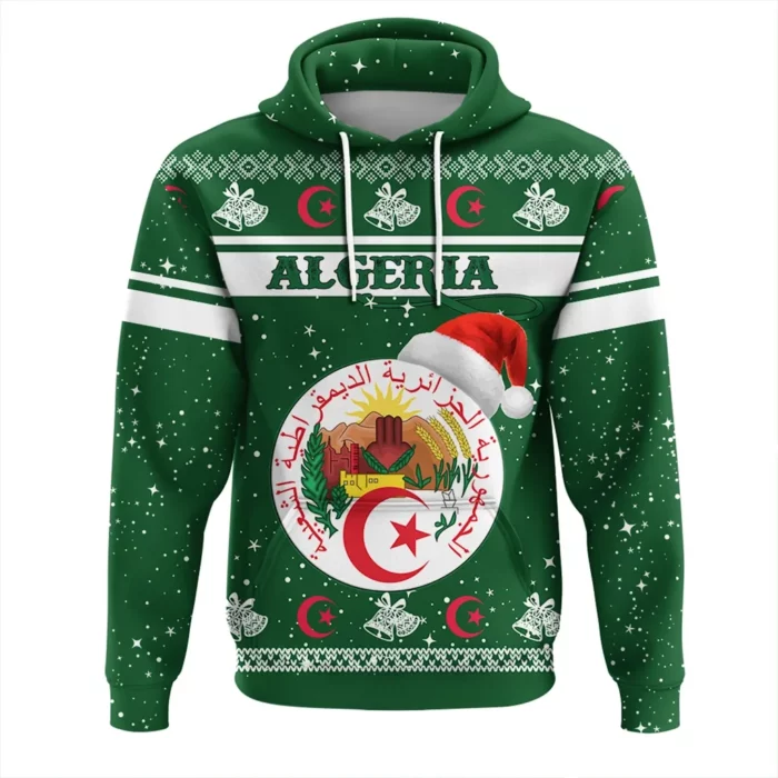 African Hoodie – Algeria Hoodie Christmas Hoodie
