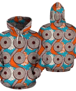 African Hoodie – Ankara Paramount Chief Hoodie