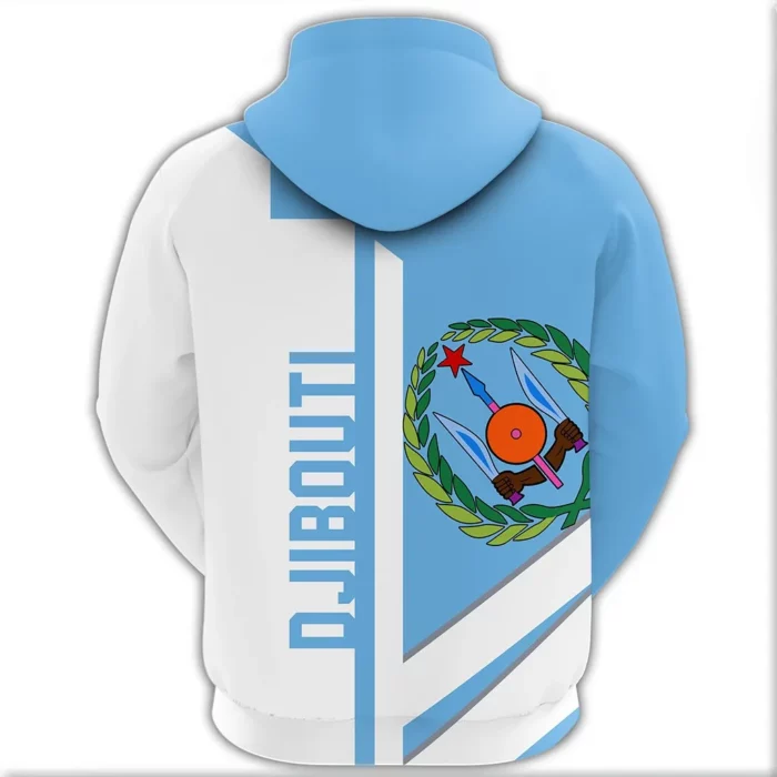 African Hoodie – Djibouti Half Concept Hoodie