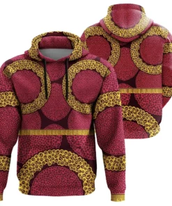 African Hoodie – Ankara Defeat of the Infidels Hoodie