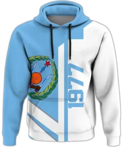 African Hoodie - Djibouti Half Concept Hoodie