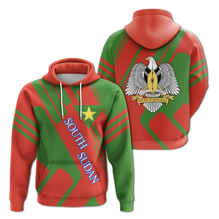 African Hoodie – South Sudan Rockie Style Hoodie