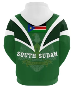 African Hoodie - South Sudan Tusk Style Hoodie