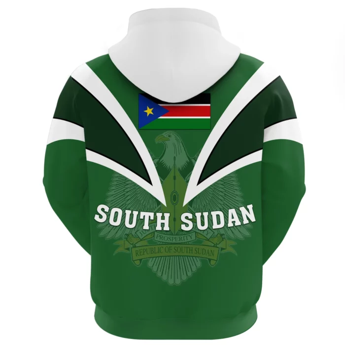 African Hoodie – South Sudan Tusk Style Hoodie