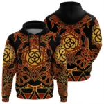 African Hoodie – Couple Personalised First Kiss To Last Breath Anubis And Bastet Hoodie