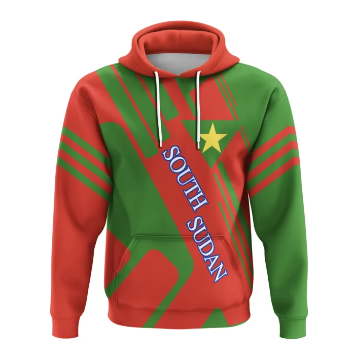 African Hoodie – South Sudan Rockie Style Hoodie