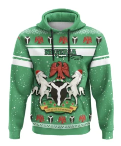 African Hoodie - Nigeria Christmas Hoodie