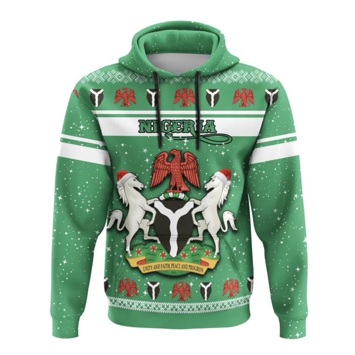 African Hoodie – Nigeria Christmas Hoodie