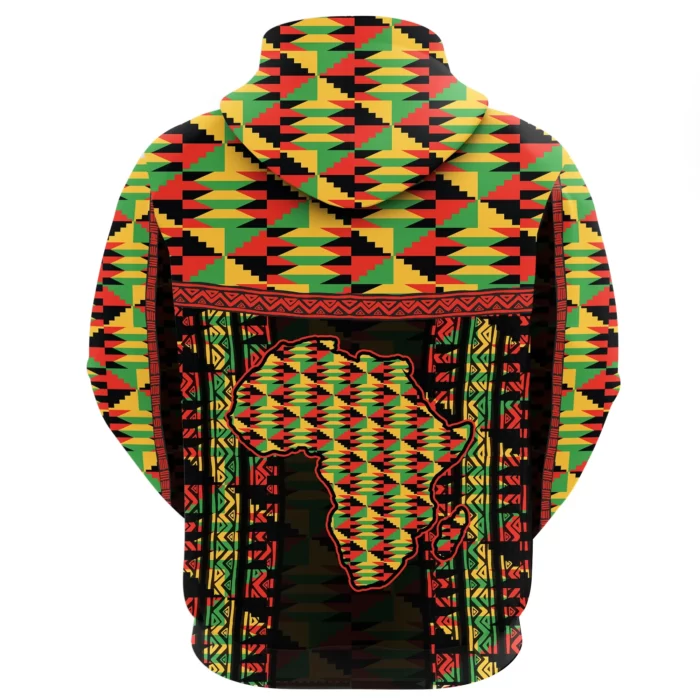 African Hoodie – Ghana Special Kente Hoodie