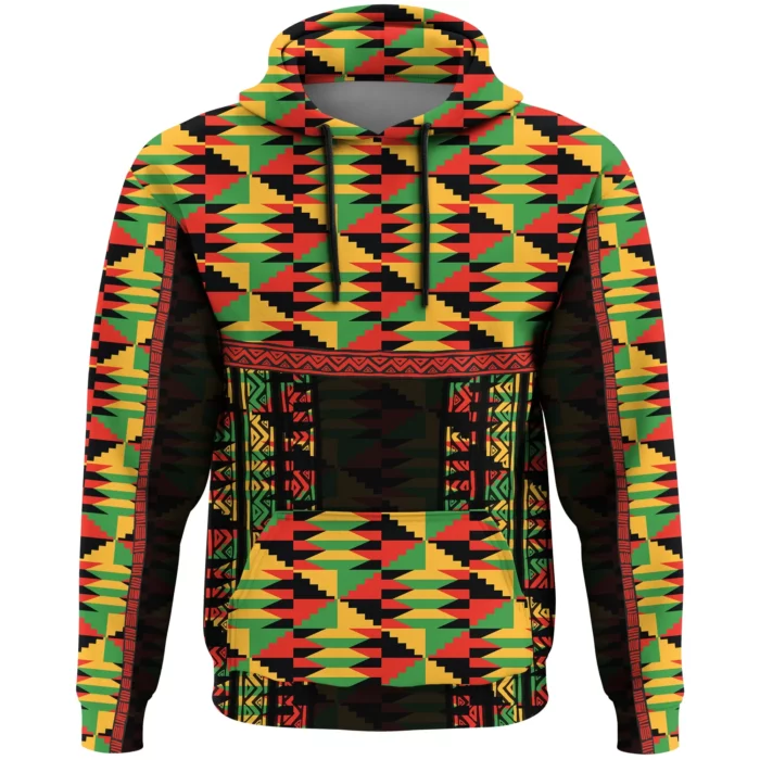 African Hoodie – Ghana Special Kente Hoodie