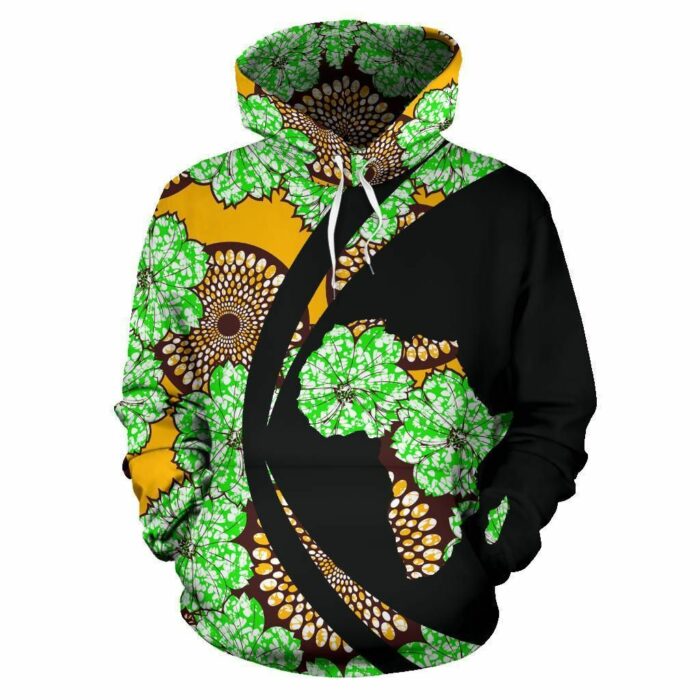 African Hoodie – Ankara Cloth Ankara Iremoje for Pa Ogundele Circle Style Hoodie