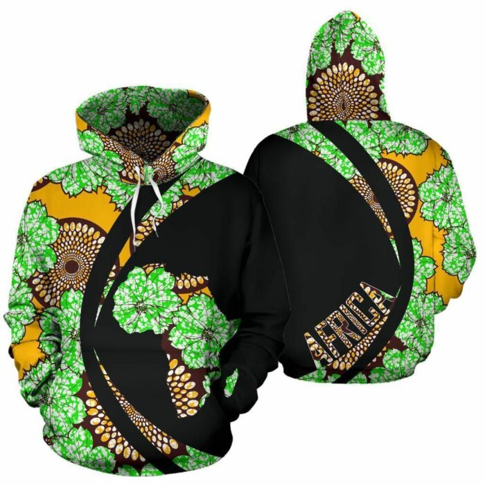 African Hoodie – Ankara Cloth Ankara Iremoje for Pa Ogundele Circle Style Hoodie