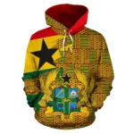 African Hoodie – Angola Flag Vivian Style Hoodie