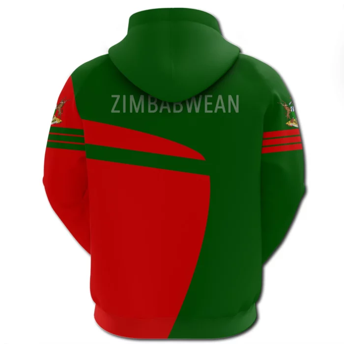 African Hoodie – Zimbabwe Hoodie Sport Premium Hoodie