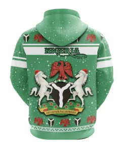 African Hoodie - Nigeria Christmas Hoodie