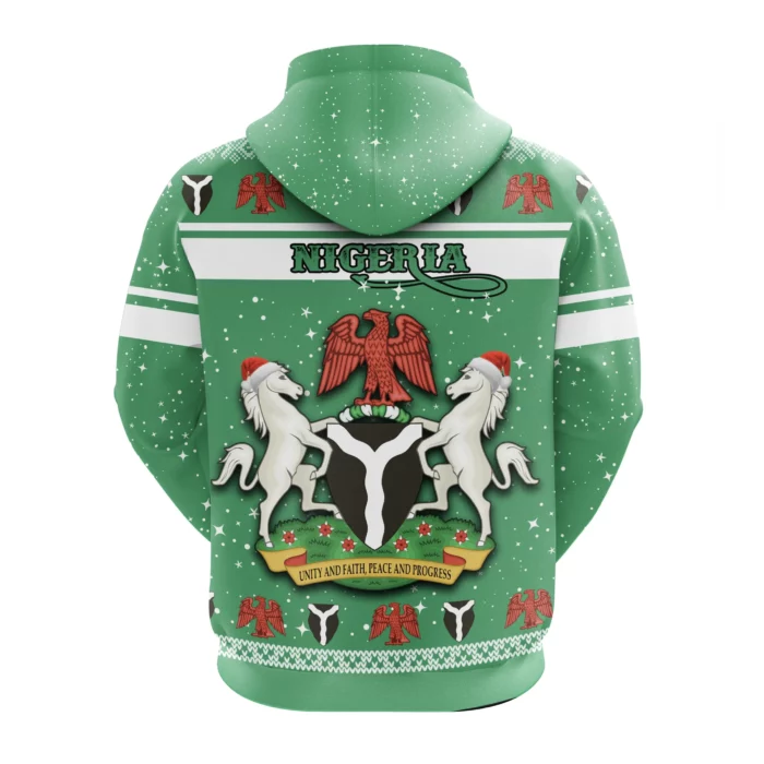 African Hoodie – Nigeria Christmas Hoodie