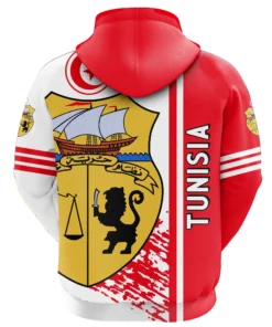 African Hoodie - Tunisia Quarter Style Hoodie