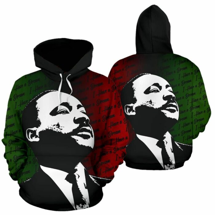 African Hoodie – African-American Martin Luther King Hoodie