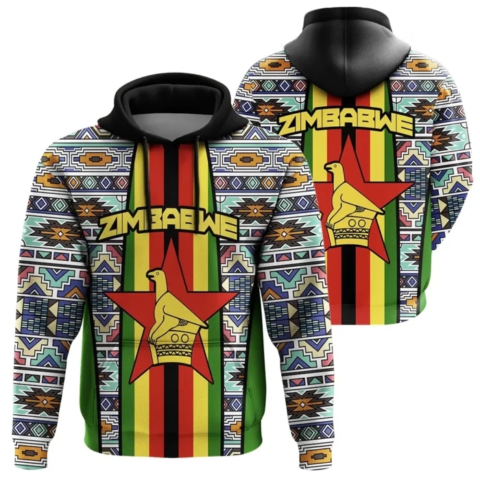 African Hoodie – Zimbabwe Ndebele Hoodie